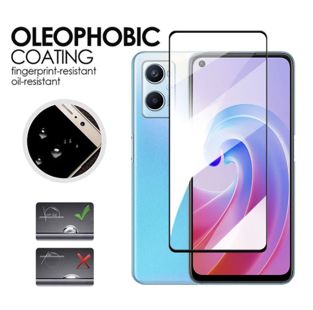 Folie sticla 20D FULL GLUE Oppo Reno4 , A96 4G , Reno 7 4G , Reno8 Pro