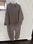 Overall Joha lana fleece, cu botosei si manusi