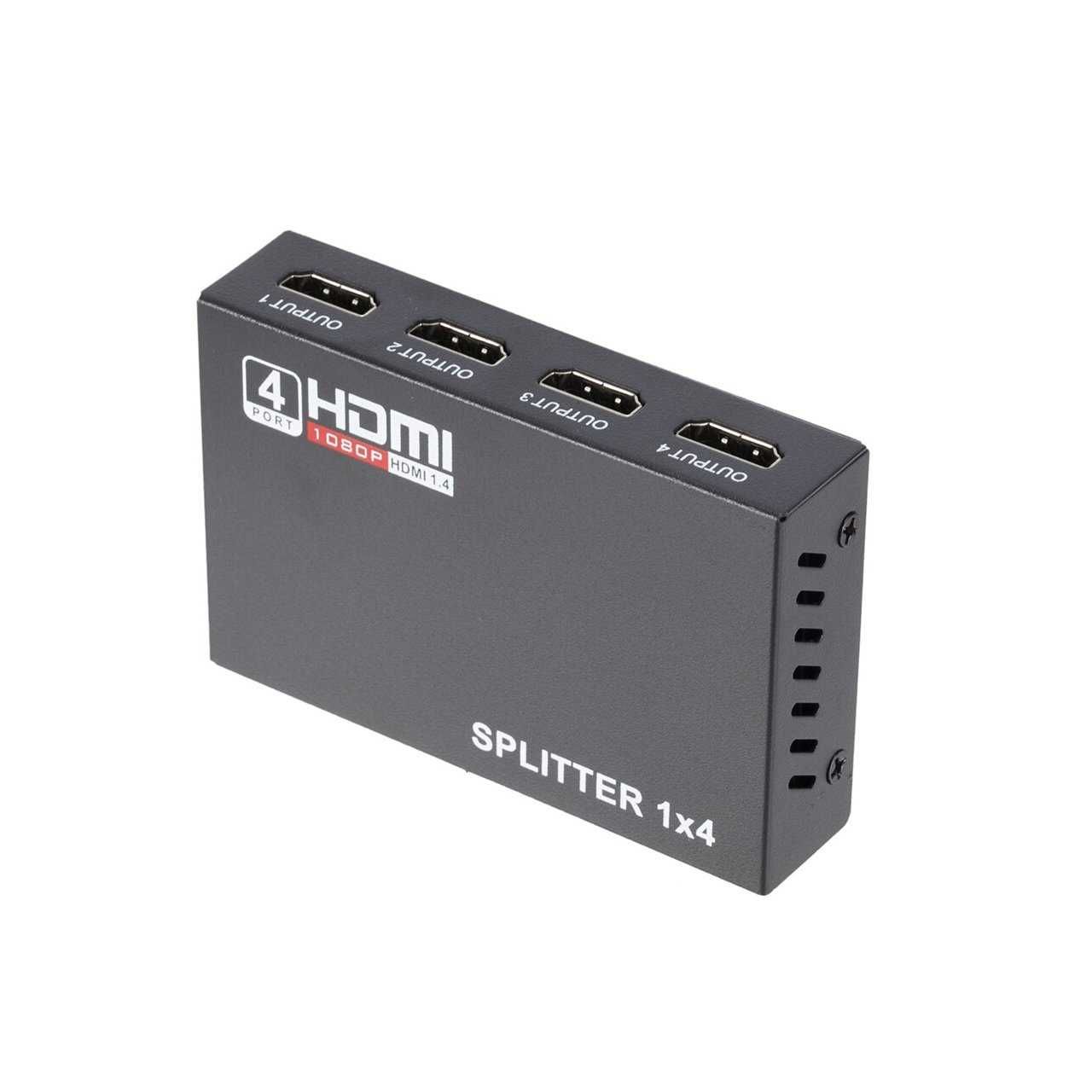 Сплиттер HDMI 1х4 1080p 3D 4 порта вер. 1,4