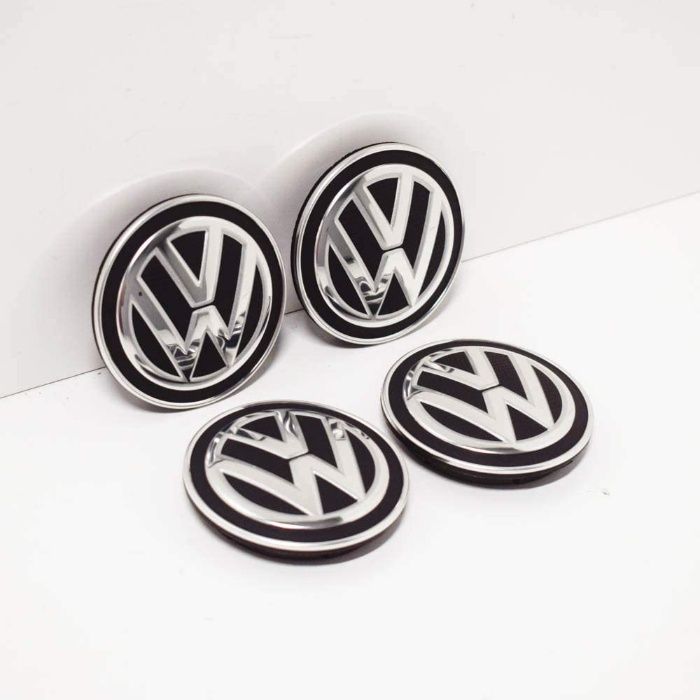 VW Капачки за джанти 56мм и 65мм нов стил Volkswagen Golf Passat