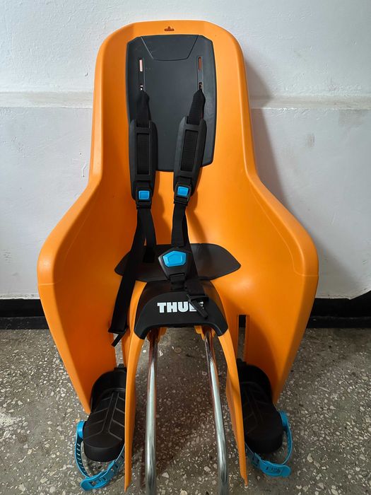 Scaun de bicicleta pentru copii, marca Thule RideAlong, portocaliu