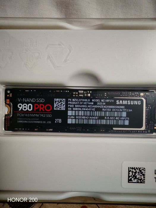 Samsung 980 pro 2tb open box