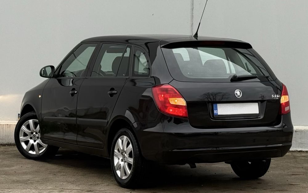 SKODA-FABIA 1.9-TDI/105.CP 2009-E4 5+1-Trepte Auto-Impecabill