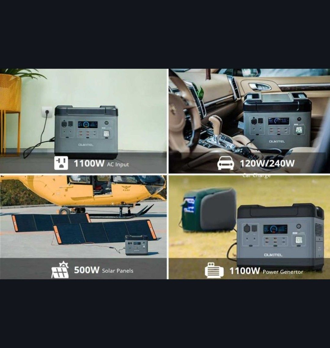 Zaryadka bilan ishlovchi generator