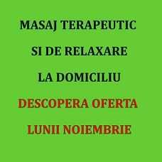 Masaj terapeutic si de relaxare Constanta si Mamaia