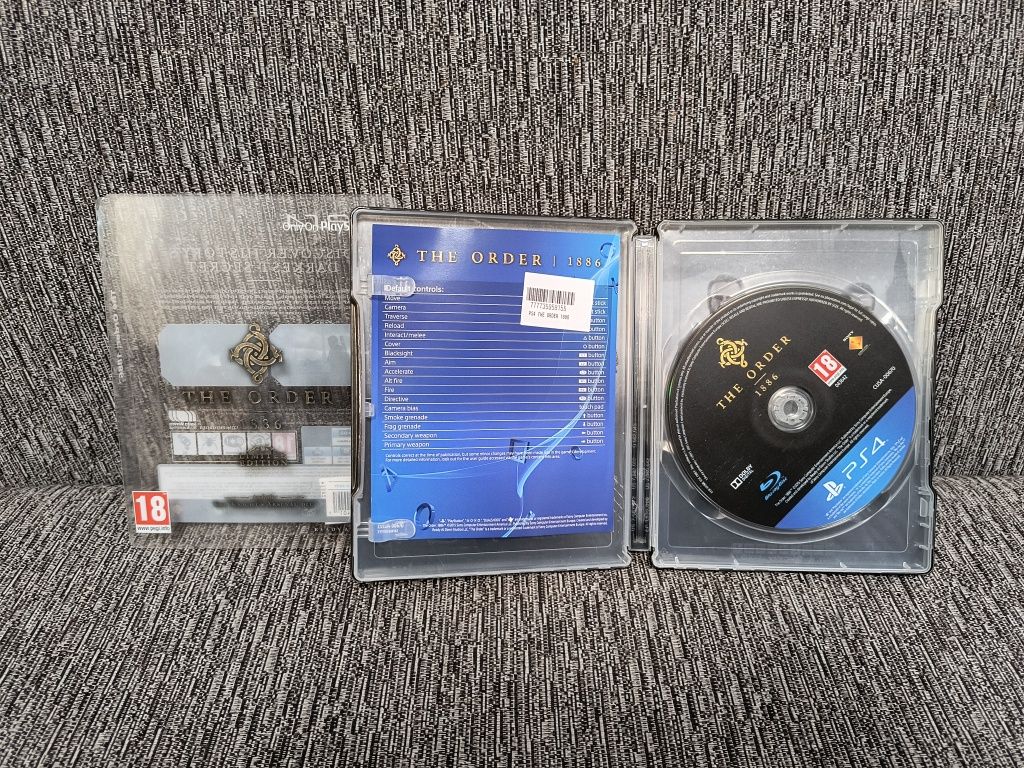 Resident Evil 7 Biohazard , The Order 1886 Steelbook PS4