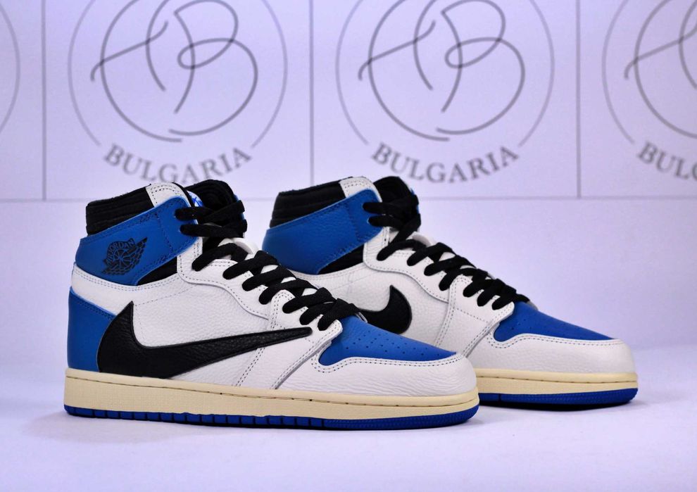 Nike Air Jordan 1 Travis Scott Мъжки Дамски Маратонки