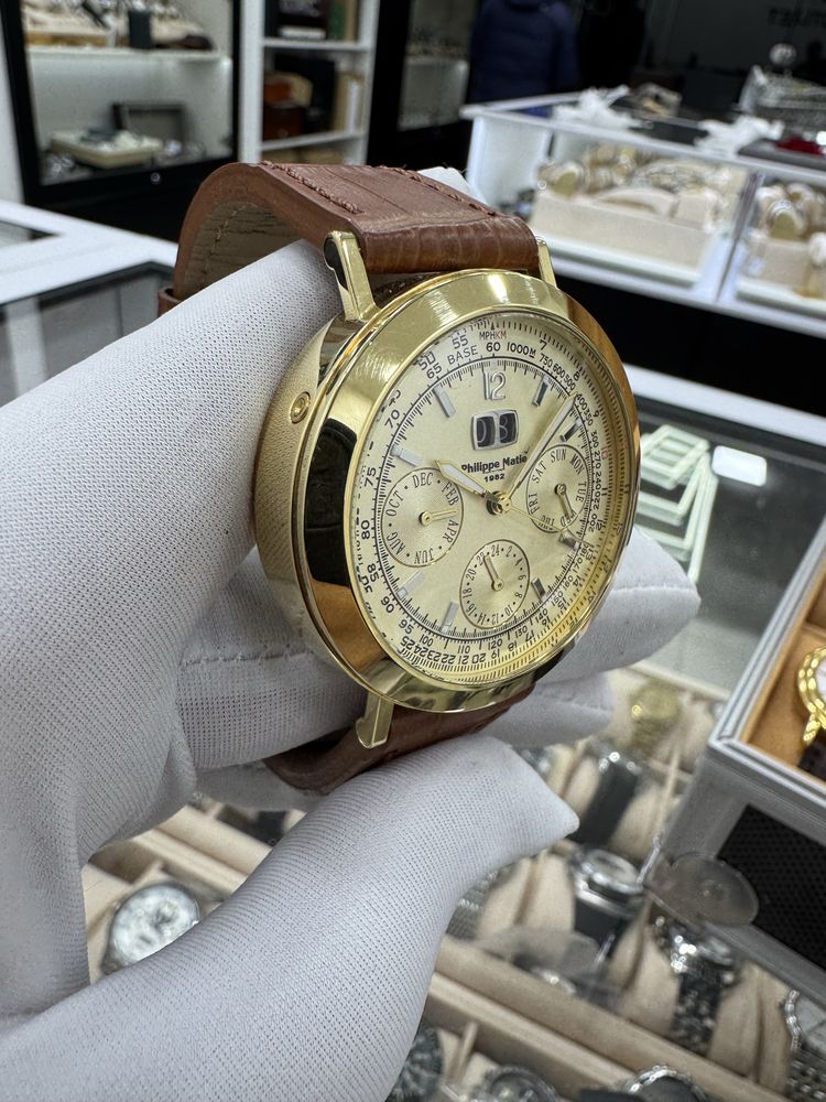 Золотые Часы Phillipe Matie 750пробы