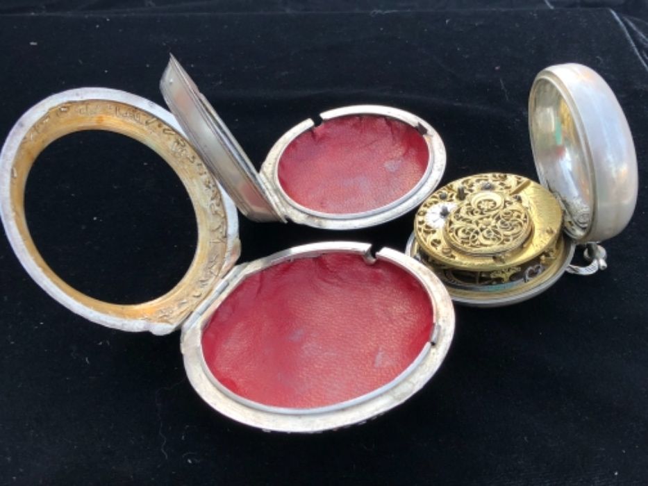 Джобен часовник на големия майстор William Clarke от 1700 г.