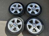 Jante originale bmw seria 1 cu anvelope de vara 205/50/17 - 225/45/17