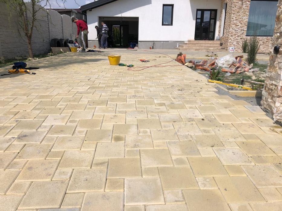 Pavaj Pavele Pavaje model Romb 3D. Pentru gradina si piscina