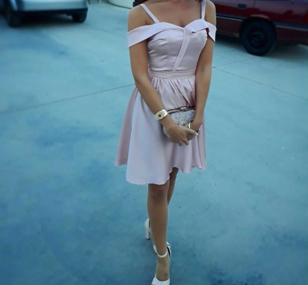 Rochie satin damă