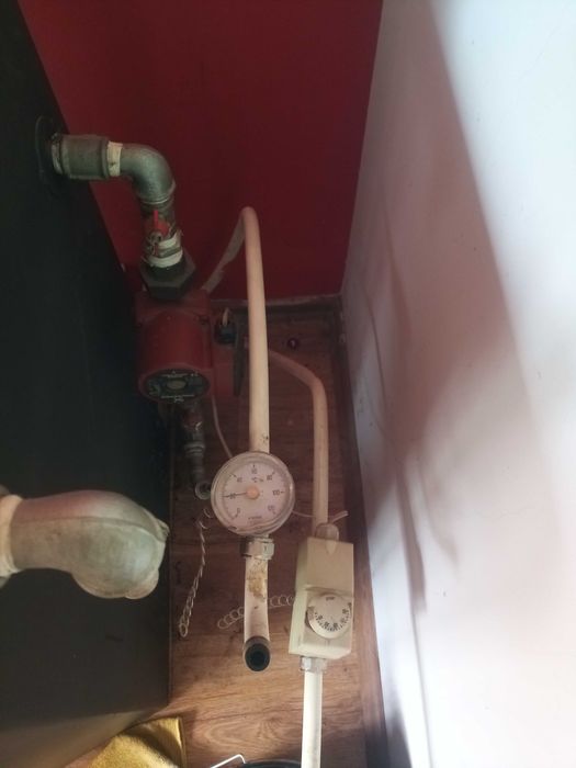 Ъглова камина Прити с водна риза