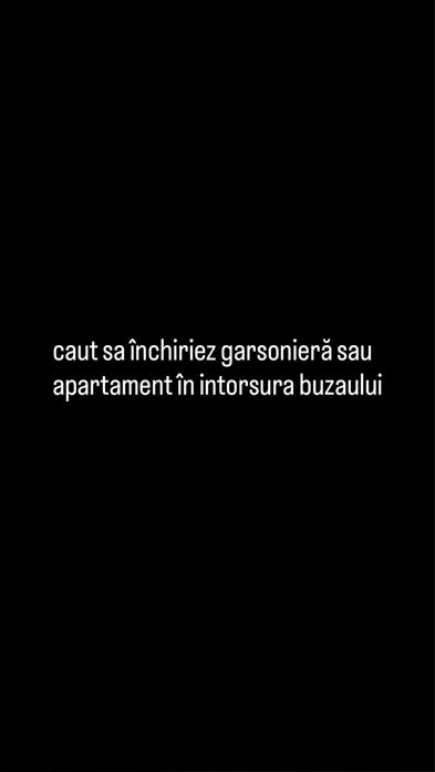 caut sa închiriez garsonieră sau apartament în intorsura buzaului