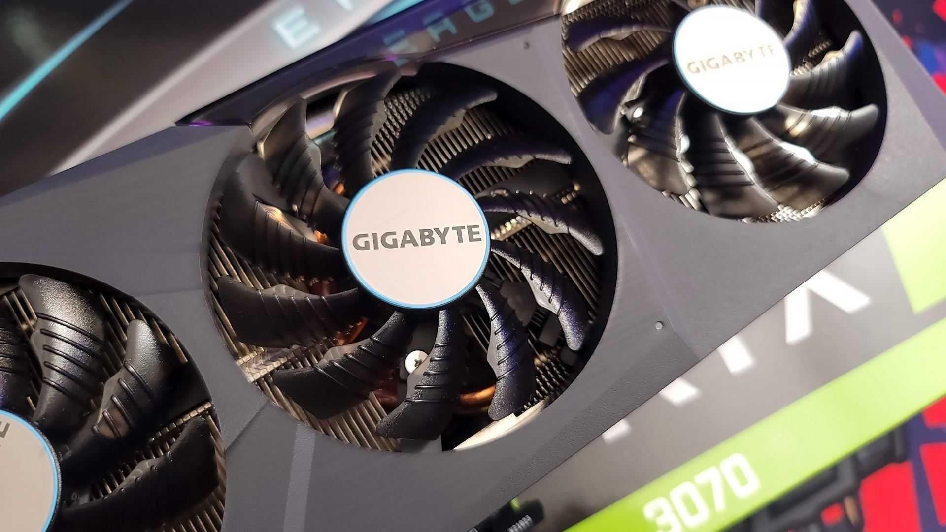 НОВА видеокарта Gigabyte GeForce RTX 3070 EAGLE OC