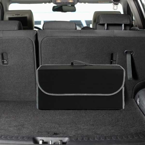 Органайзер за багажник на МПС Automat, Сгъваем, Черен, 50x24x16см
