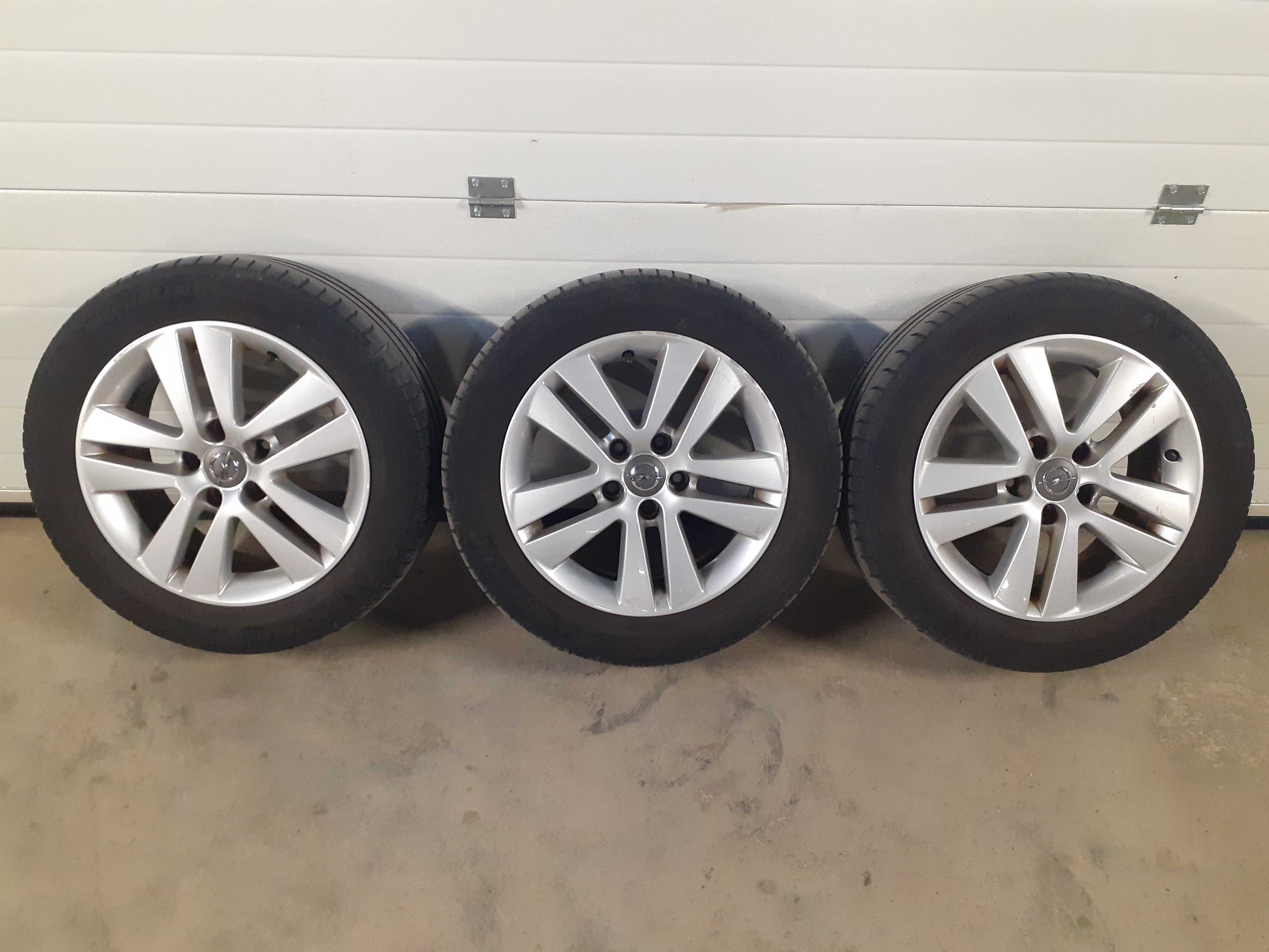 5 buc.  Jante originale opel 5x110