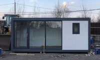 Vand Container standard modular birou monobloc chiosc vitrina de locu