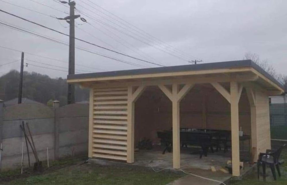 Facem foișoare terase magazie de depozitare căsuțe din lemn