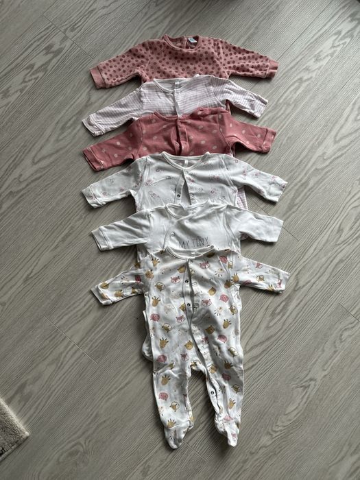 6 buc salopeta tip pijama 1-3 luni
