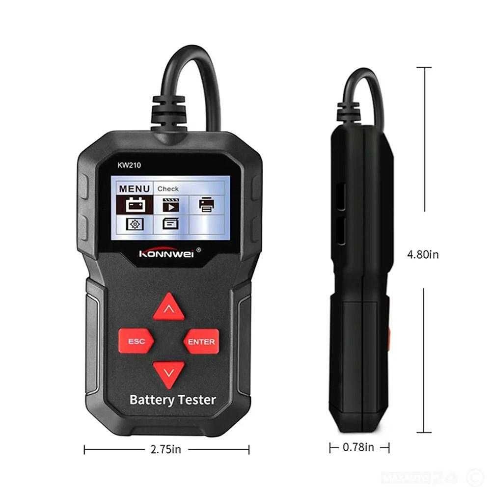 Тестер за акумулатори KW210/PA123 12V