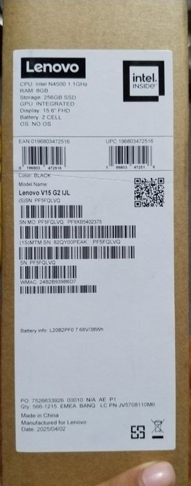 Notebook / ноутбук LENOVO