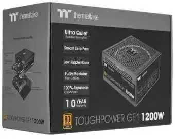 (Новый) блок питания Thermaltake Toughpower GF1  мощность 1200 Вт