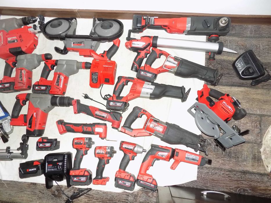 Milwaukee M18 CHX , M18 CSX , HD 18 SX , M18 FRAD 2 , Flex 18V Berner