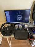 Vand Volan gaming LOGITECH TrueForce G923+Schimbator Thrustmaster TH8S