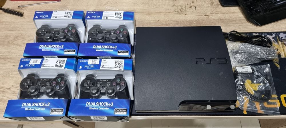 PlayStation 3 Slim (Джойстик 4та) + ичида топ уйинлар бор (+ ДОСТАВКА