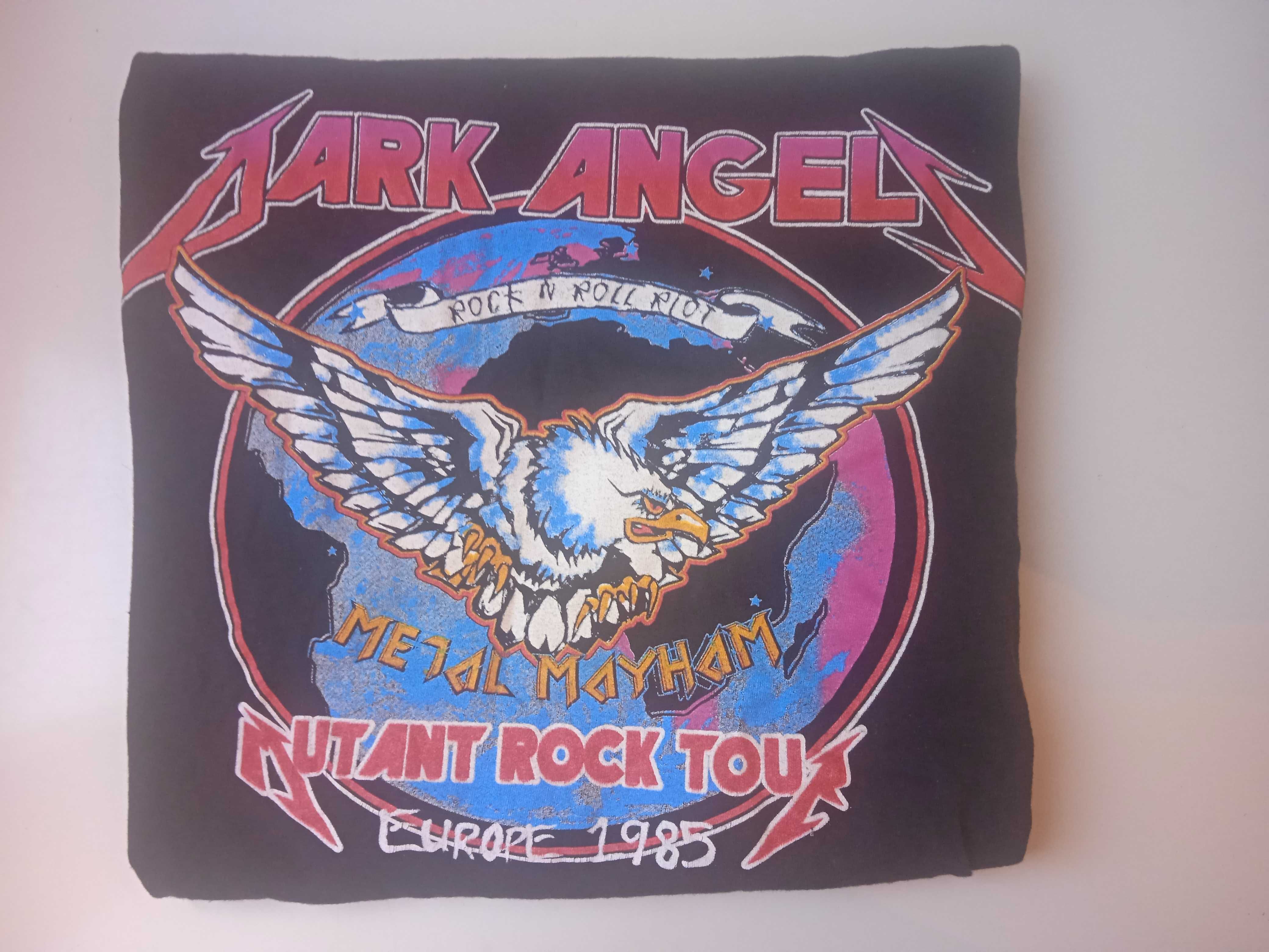 Мото / Рок / Метъл  тениска Dark Angels Mutant Rock Tour Europe 1985
