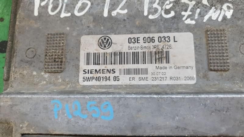 Calculator ecu Volkswagen Polo 2001-2009 03e906033l