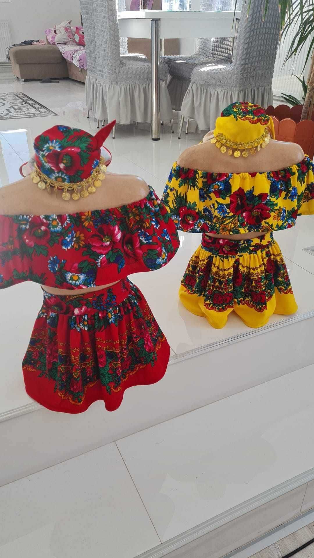 Costum Tiganesc copii si adulti gipsy dansatoare belly dance oriental