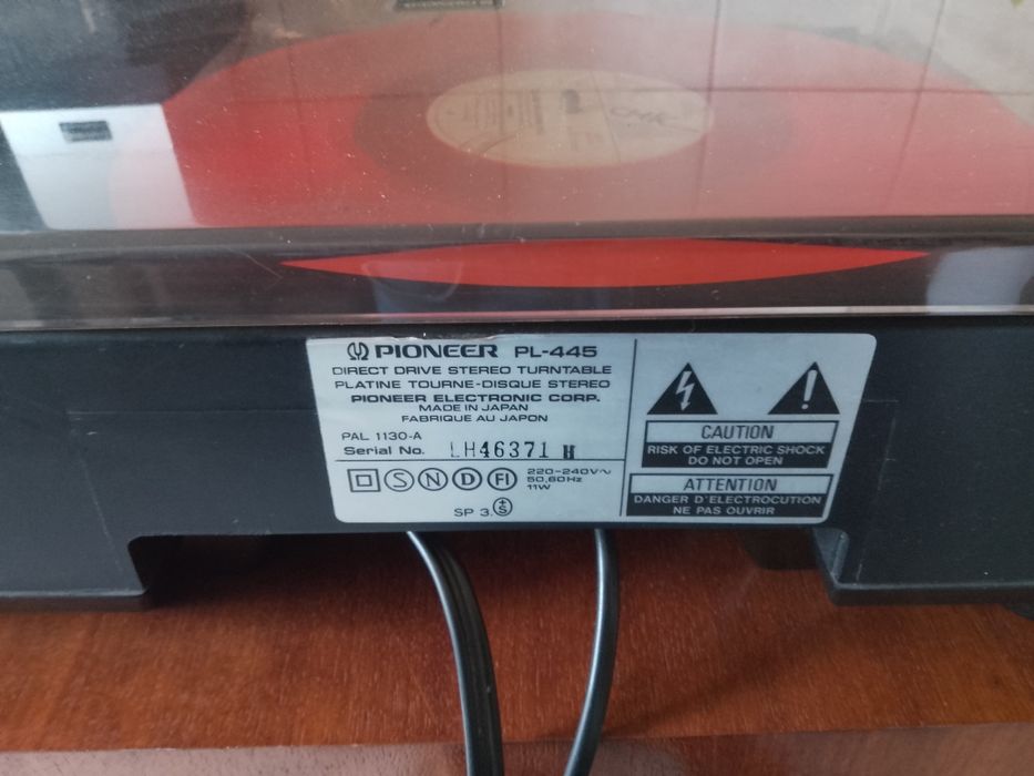 Pick up  Pioneer PL 445