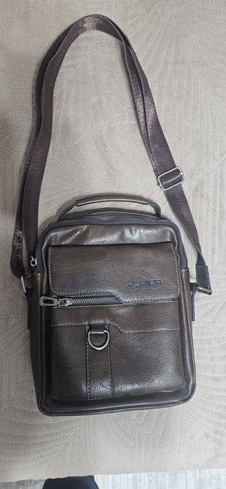 Сумка через плечо, мужская.