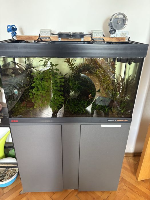 Acvariu complet Eheim vivaline 126 led cu mobila