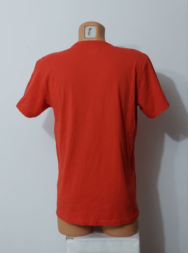 Tricou FOX Pragmatic, mărimea M Roșu, 100% bumbac (man)