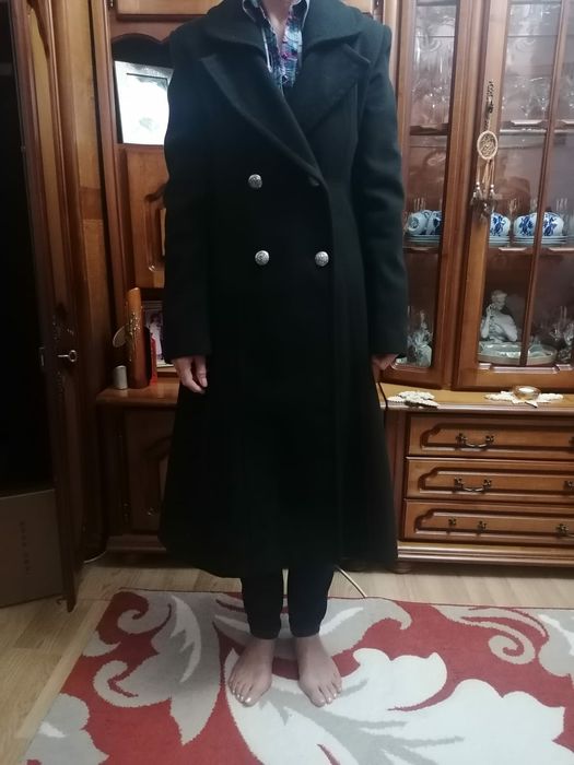 Palton damă negru