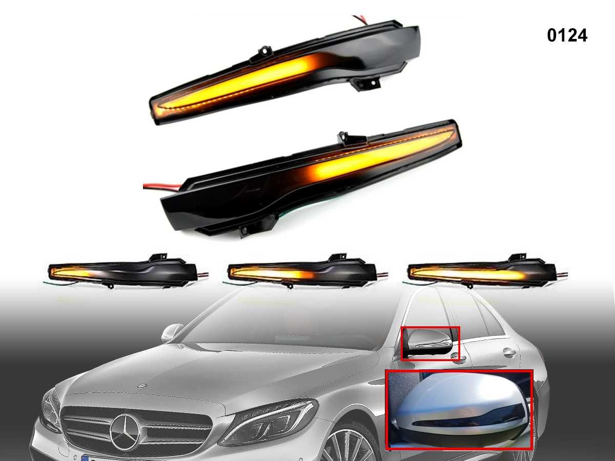 LED Lampi Semnalizatoare Dinamice Semnalizar Laterale Mercedes GL W205