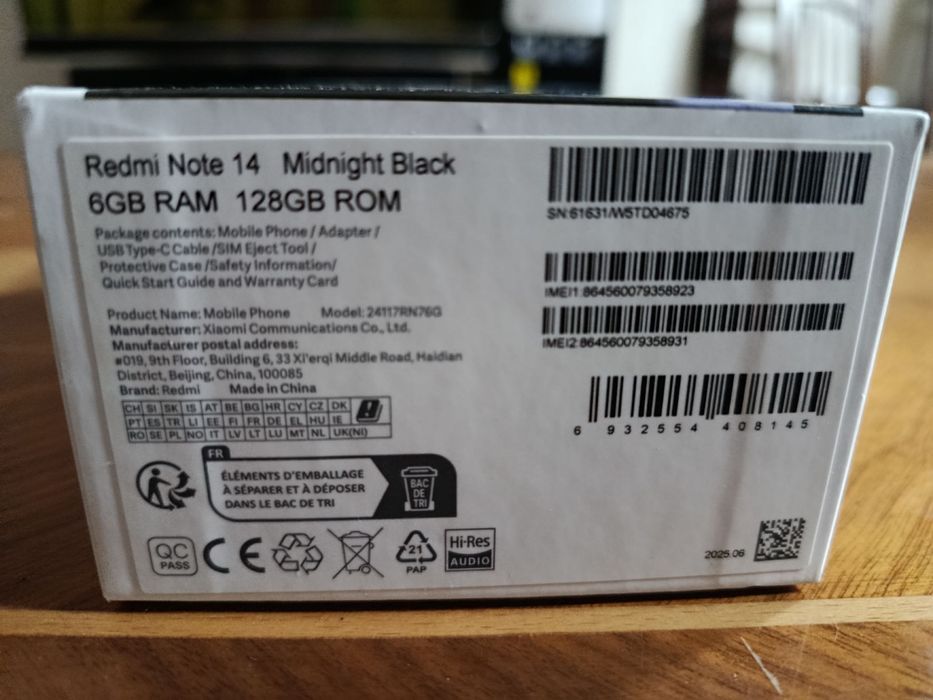 redmi note 14 new