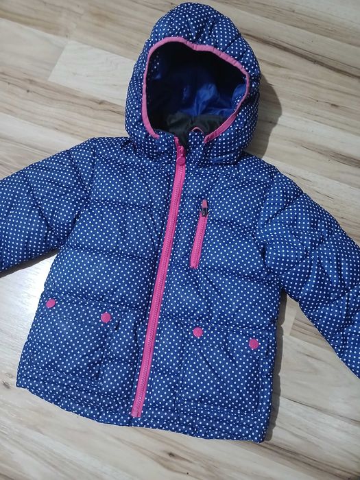 Geaca de iarna H&M pt fetita,mar 122(6-7 ani)
