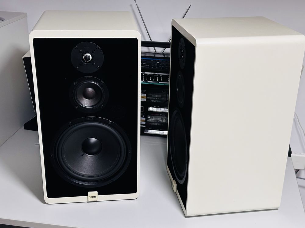 Boxe de inaltă fidelitate Albe CANTON KARAT60,150W,22 Hz,de colecție