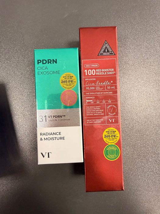 ЛОТ: VT cosmetics PDRN и специална почистваща пудра