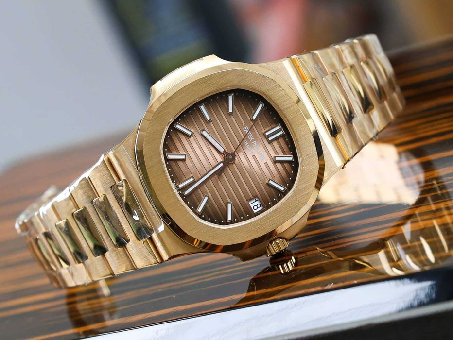 patek philippe nautilus розово злато v2