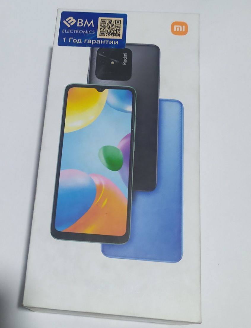 Redmi 10c. Karobkasi  bor.