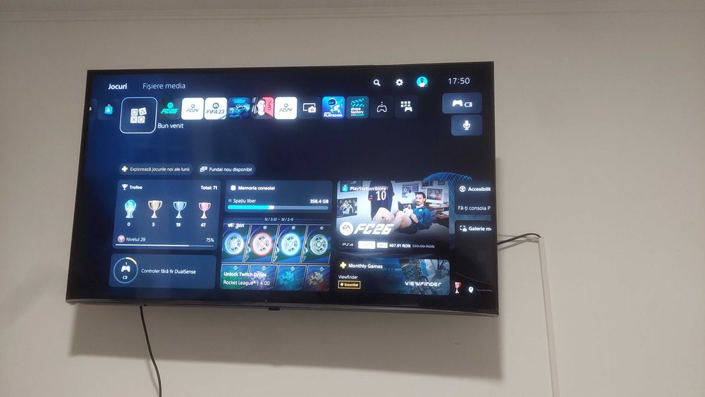 PlayStation 5 Disc 1TB + 2 joystick-uri – Tulcea