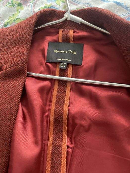 Пиджак шерстяной Massimo Dutti