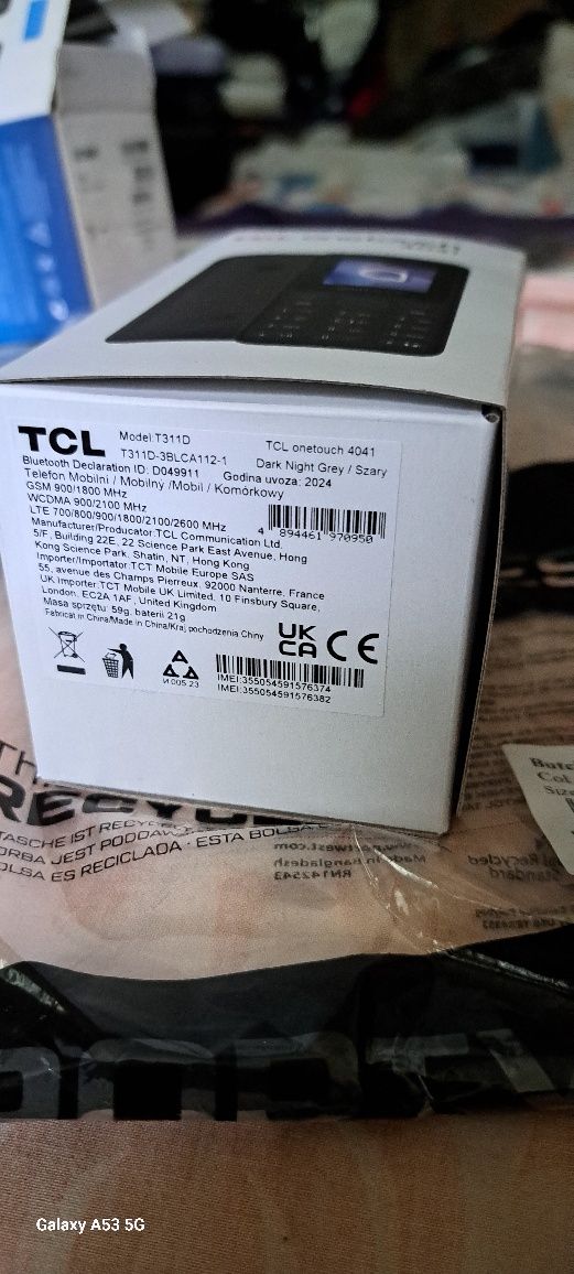 Продавам TCL onetouch чисто нов