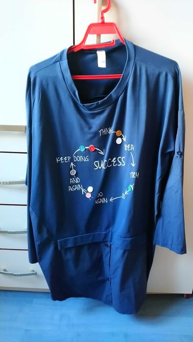 Туники голям рамер памук