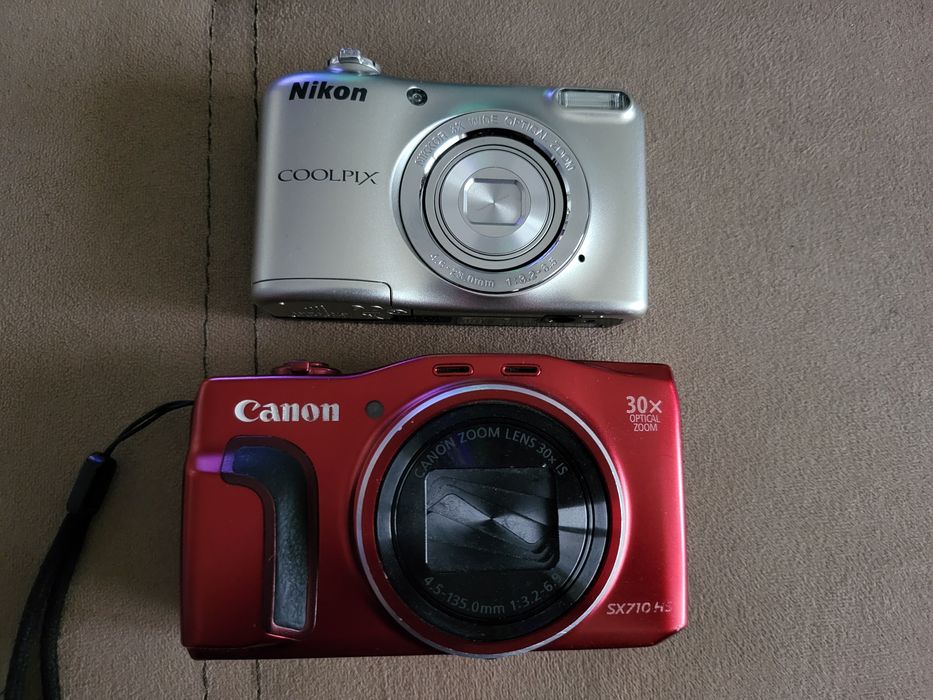 Canon PowerShot SX710 и Nikon Coolpix L29